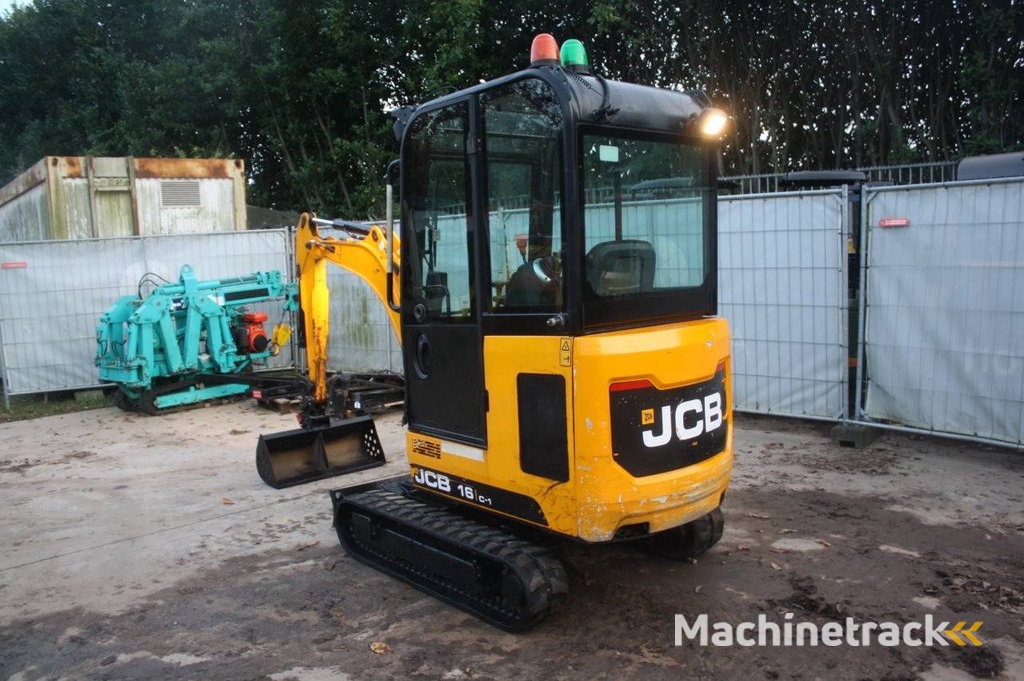 Minigraver JCB 16C-1 T3 Diesel 12kW 2020