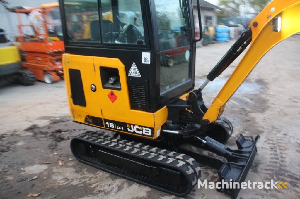 Minigraver JCB 16C-1 T3 Diesel 12kW 2020