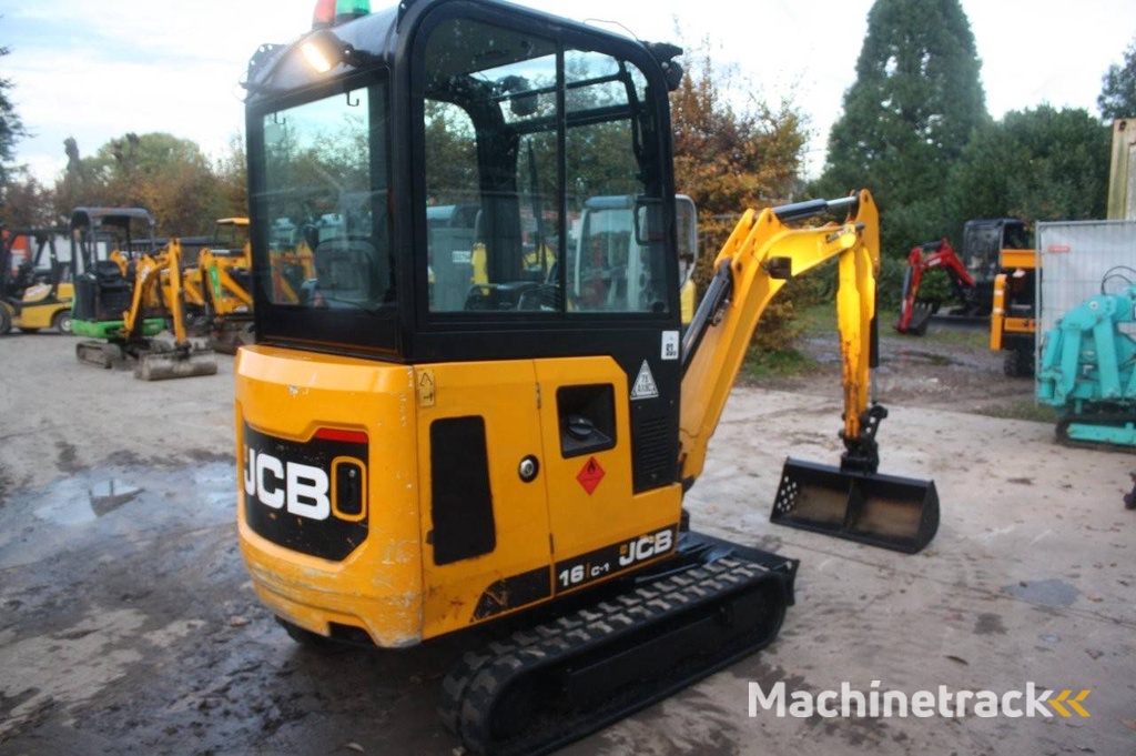 Minigraver JCB 16C-1 T3 Diesel 12kW 2020