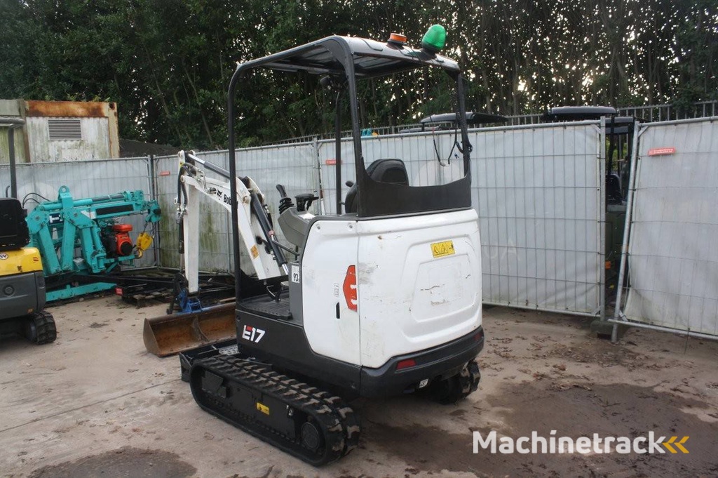 Mini excavator Bobcat E17 Diesel 10kW 2021