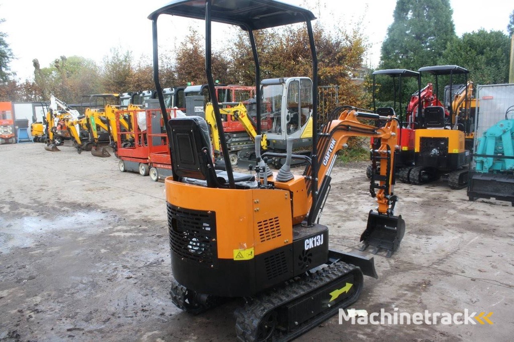 Minigraver Captok CK13 Diesel 13.5pk 2025