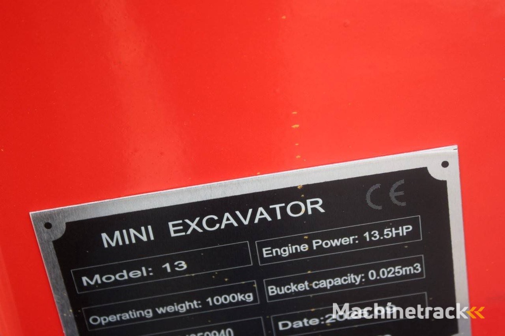 Minigraver Captok CK13 Diesel 13.5pk 2025