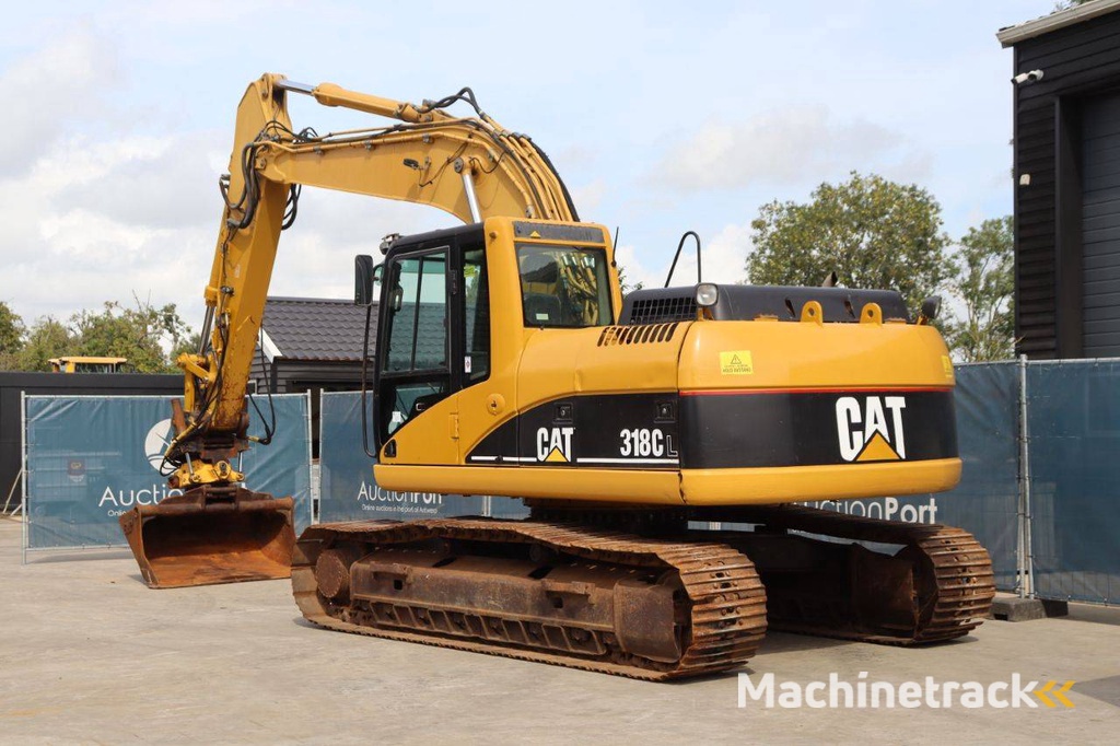 Crawler excavator Caterpillar 318C Diesel 93kW 2005