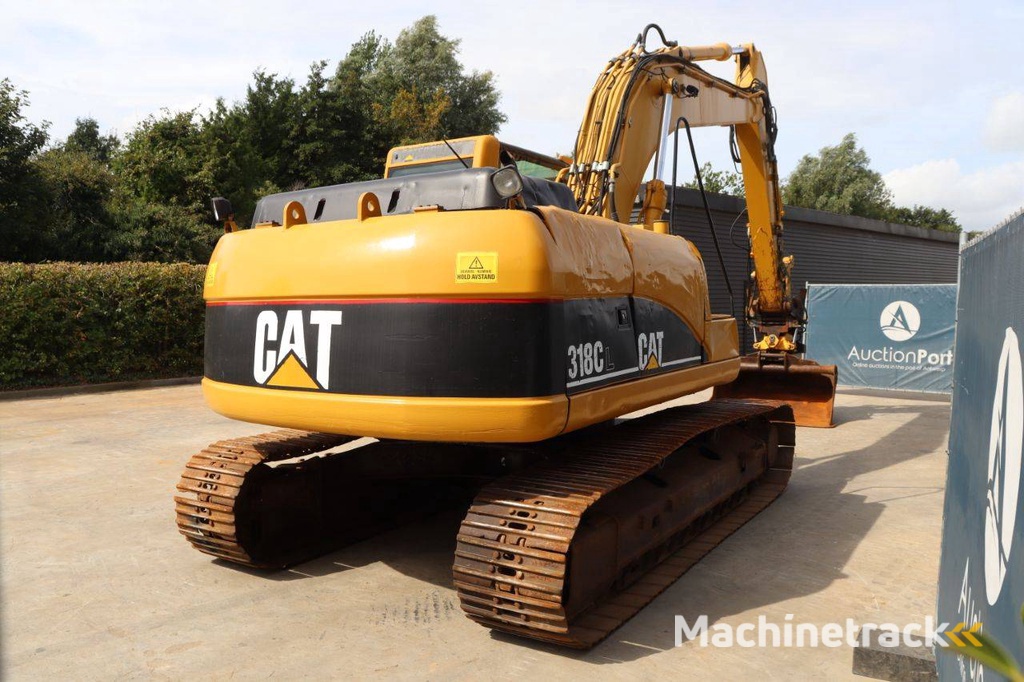 Crawler excavator Caterpillar 318C Diesel 93kW 2005