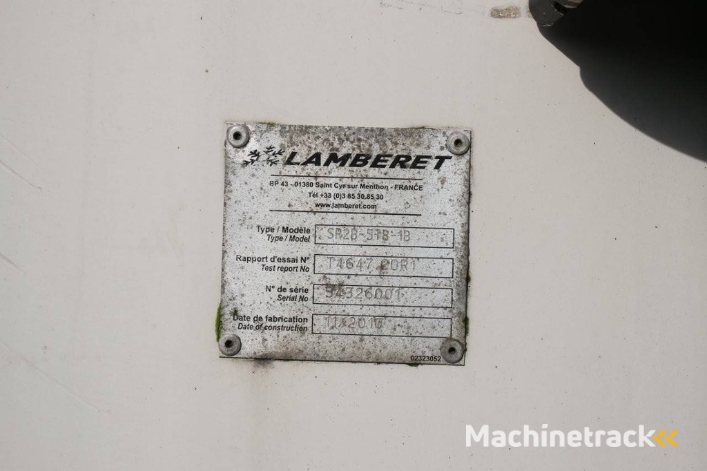 Reefer Oplegger LAMBERET SR2B-5TB-1B 2010