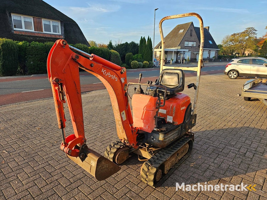 Minigraver Kubota K008-3 Diesel