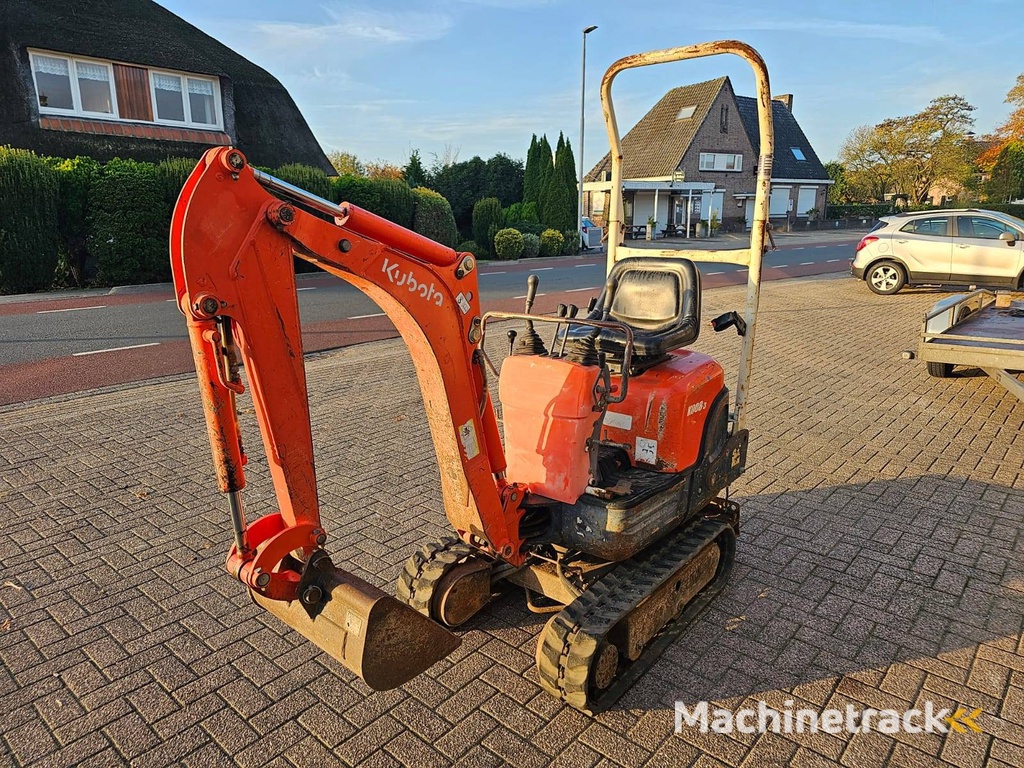 Minigraver Kubota K008-3 Diesel