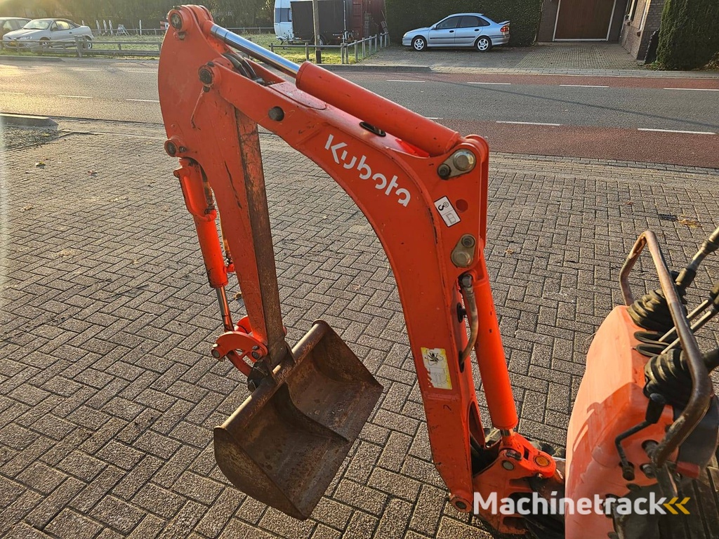 Minigraver Kubota K008-3 Diesel
