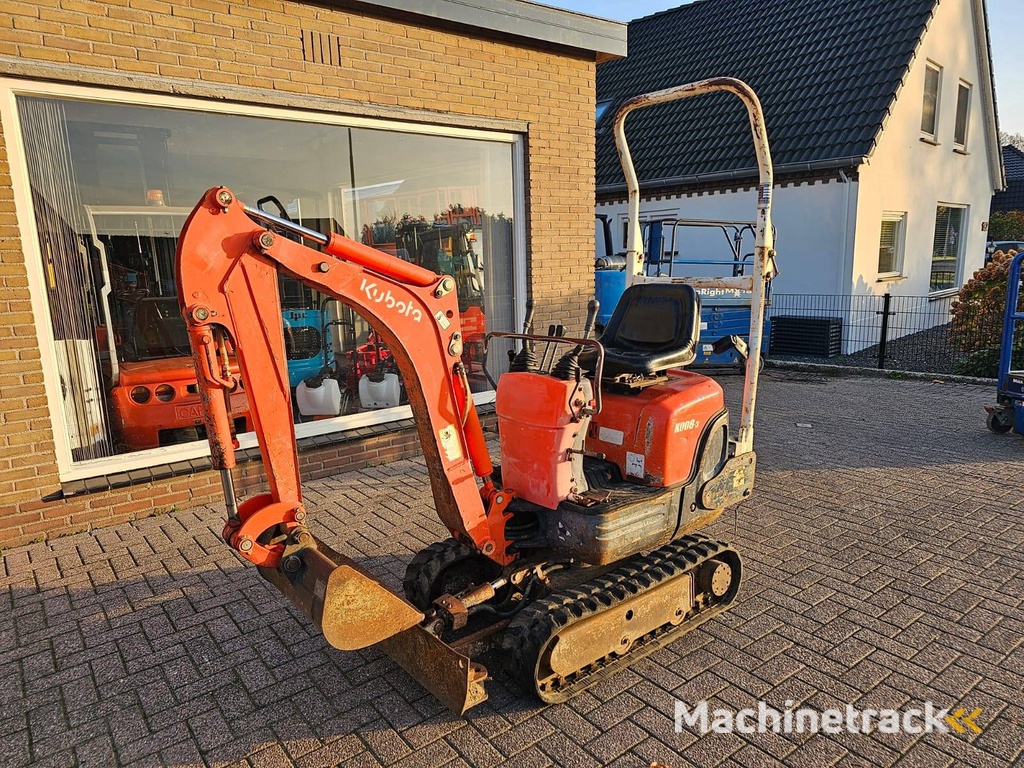 Minigraver Kubota K008-3 Diesel