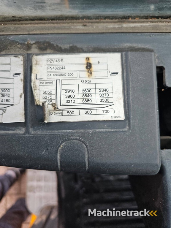 Heftruck Jungheinrich PZV45S Elektrisch 4180kg 5.65m