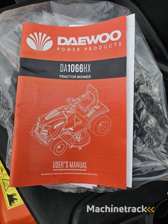 Zitmaaier Daewoo DA1066HX Benzine Nieuw