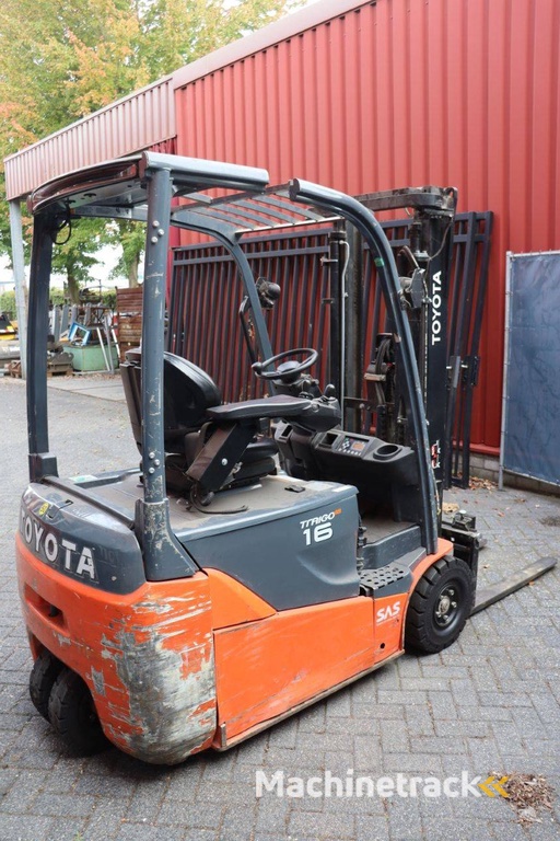 Toyota 8FBE16T Electric Forklift 1600kg 3.3m 2019