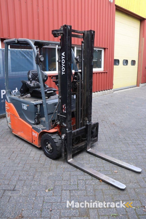 Toyota 8FBE16T Electric Forklift 1600kg 3.3m 2019