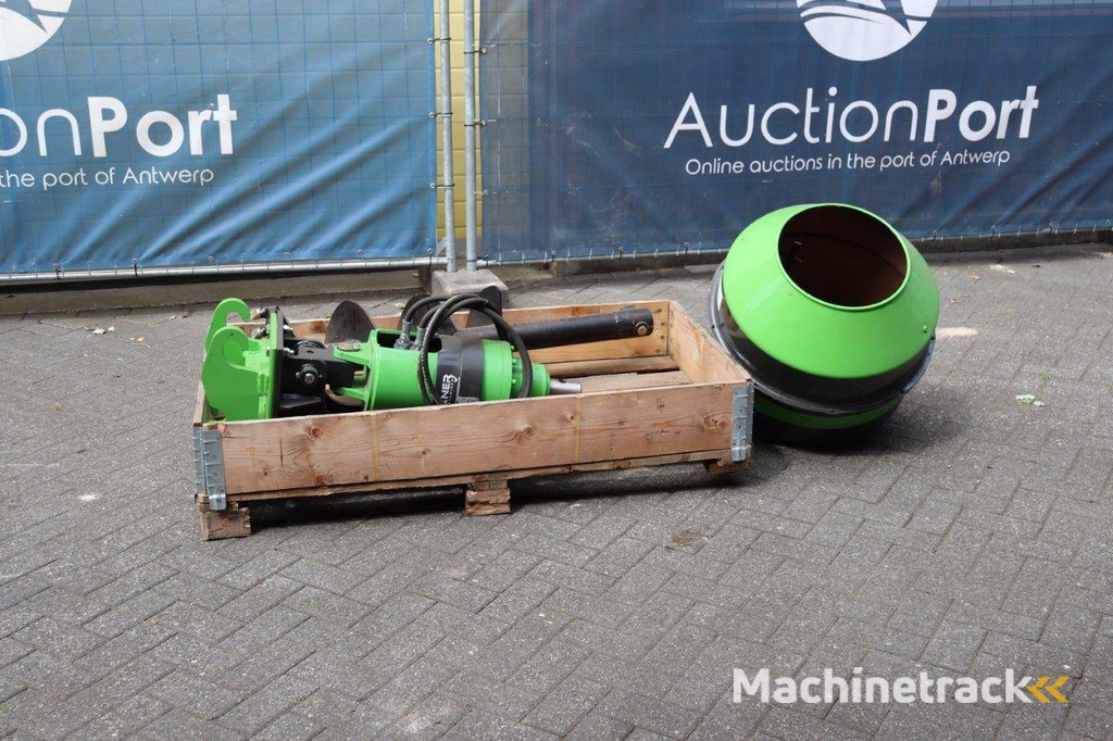 Hydraulische grondboor Haner met grondboor 300mm en betonmixer Cw05 2024 Nieuw