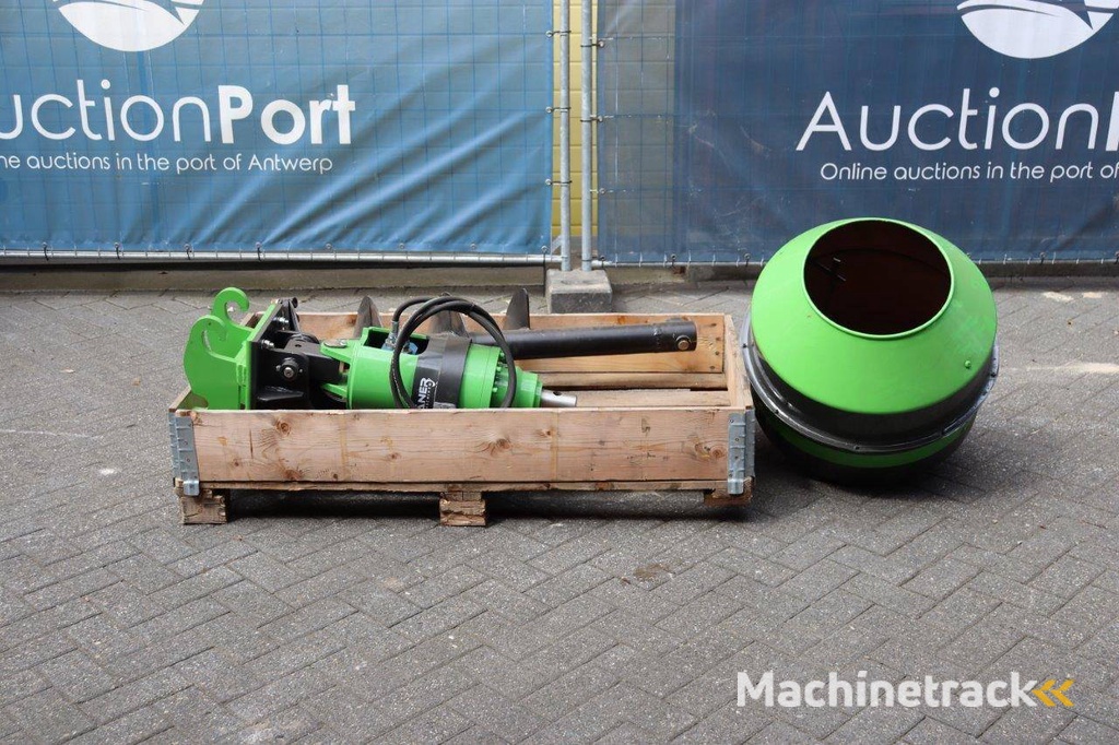 Hydraulische grondboor Haner met grondboor 300mm en betonmixer Cw05 2024 Nieuw