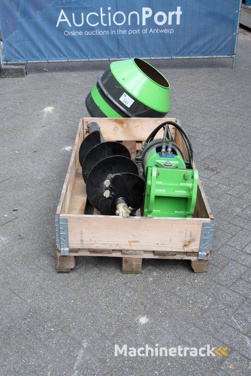 Hydraulische grondboor Haner met grondboor 300mm en betonmixer Cw05 2024 Nieuw