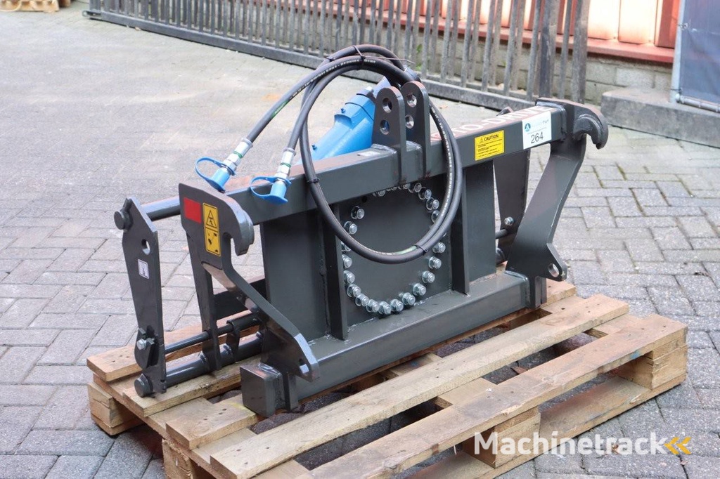 Draaiadapter Passend Euro opname voorlader of Shovel Roto-Drive 360 Nieuw