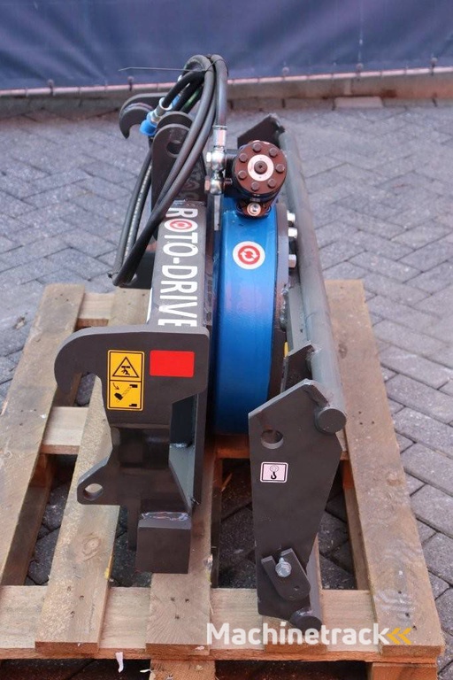 Draaiadapter Passend Euro opname voorlader of Shovel Roto-Drive 360 Nieuw