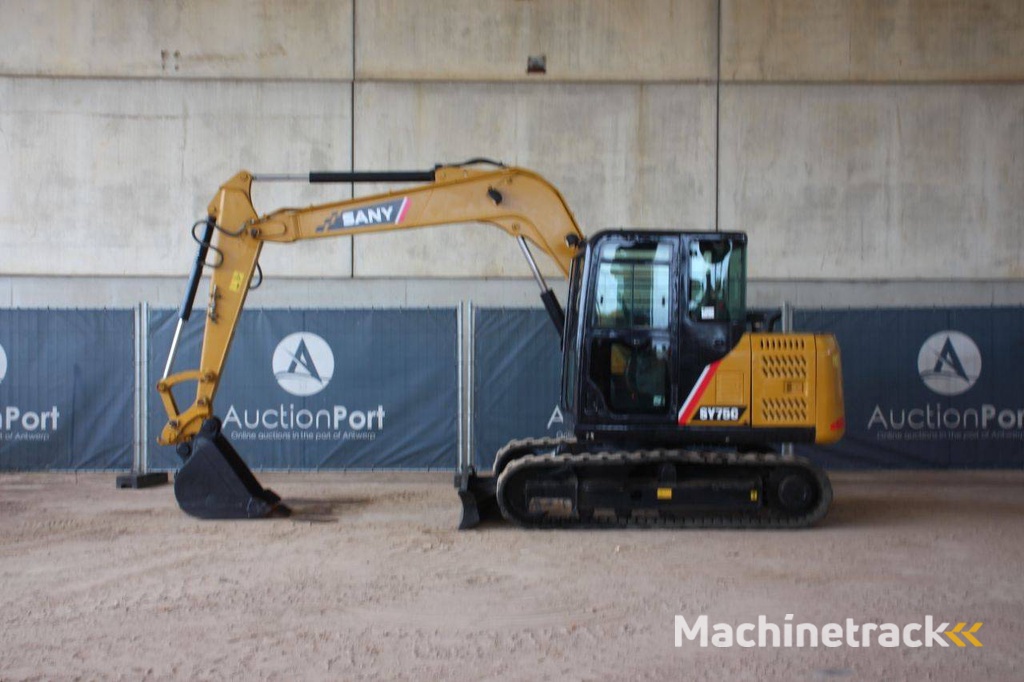 Crawler excavator Sany SY75C Diesel 41kW