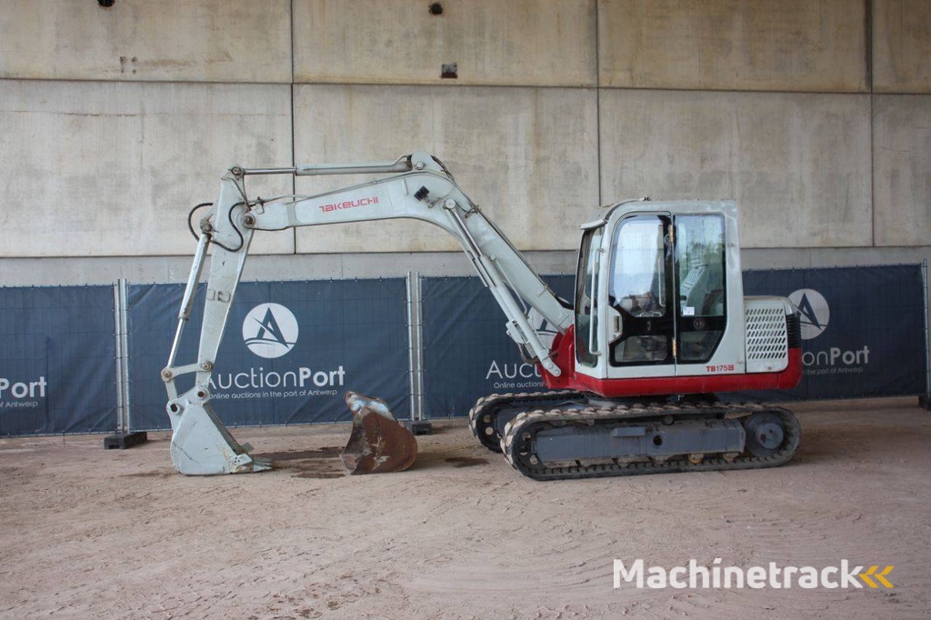 Crawler excavator Takeuchi TB175C Diesel 42.8kW