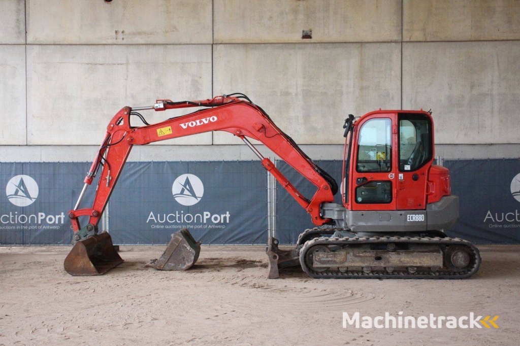 Crawler excavator Volvo ECR88D Diesel 43kW 2017