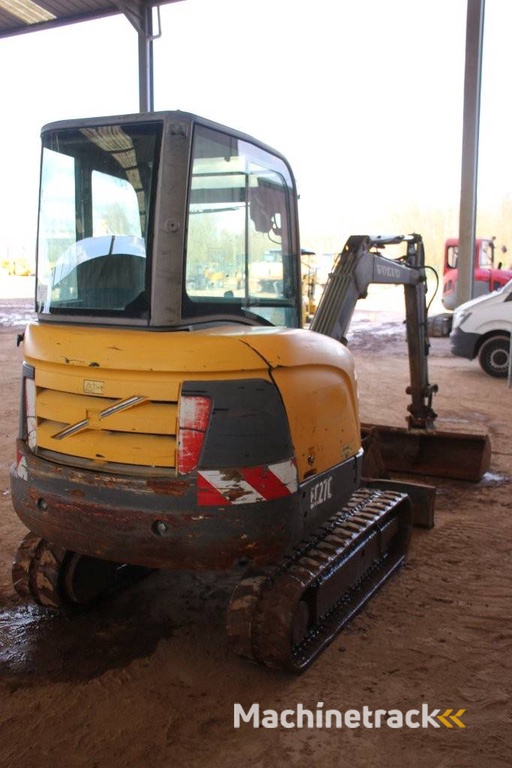 Rupsgraafmachine Volvo EC27C Diesel 2013