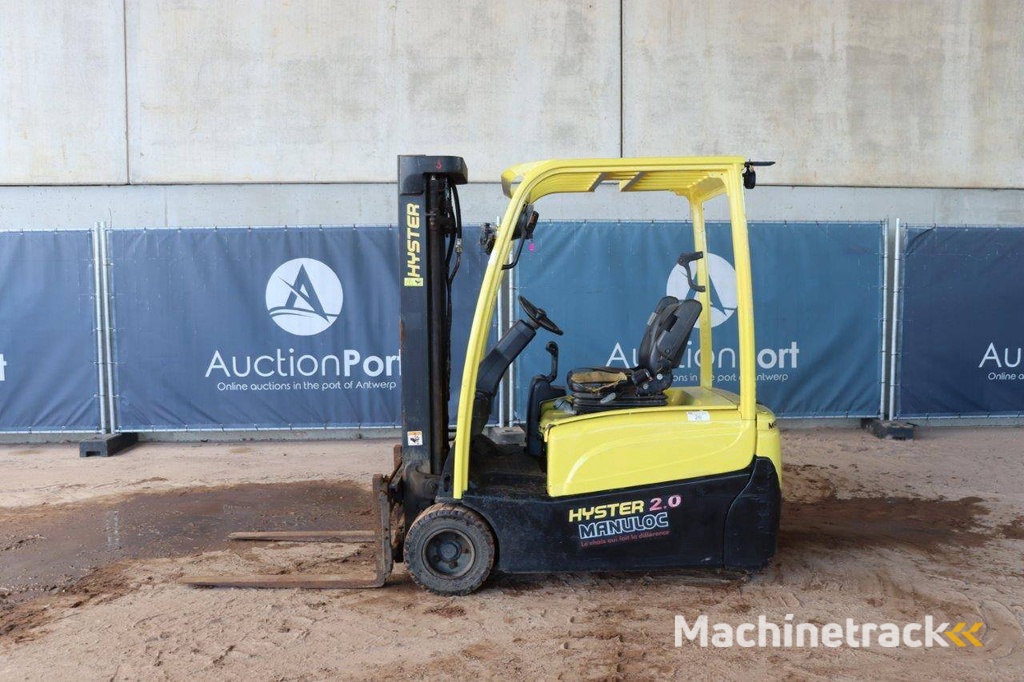 Heftruck Hyster J2.0XNT LWB Elektrisch 1670kg 4.9m 2017