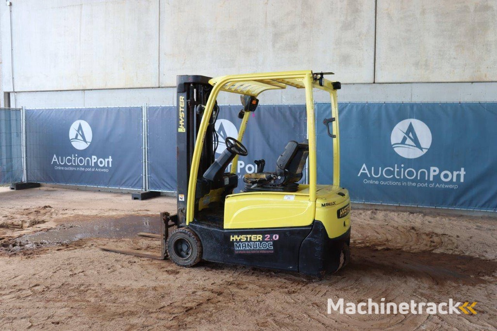 Heftruck Hyster J2.0XNT LWB Elektrisch 1670kg 4.9m 2017