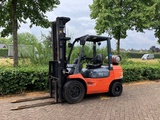 Minituur van Heftruck Toyota 02-7FGF30 LPG 3000kg 5.5m 2005