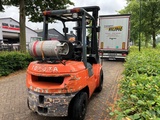 Minituur van Heftruck Toyota 02-7FGF30 LPG 3000kg 5.5m 2005