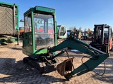 Minituur van Minigraver Hitachi Diesel