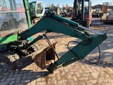 Minituur van Minigraver Hitachi Diesel