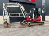 Minituur van Rupsgraafmachine Takeuchi TB280FR Diesel 2018