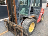 Minituur van Ruw-terreinheftruck Manitou MS125D Diesel 2500kg 3.3m 1998