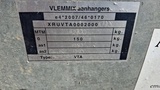 Minituur van Machinetransporter Vlemmix VTA 2700kg 3.0x1.50m