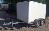 Minituur van Gesloten Aanhangwagen 2.50x1.80x1.50m