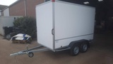 Minituur van Gesloten Aanhangwagen Power Trailer 3x1.50x1.80m Nieuw