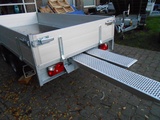 Minituur van Plateau Aanhangwagen BW Trailer 3x1.50x0.35m