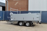 Minituur van Aanhangwagen Elektrische Kipper BW 2700kg 330x180x70cm