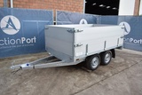Minituur van Aanhangwagen BW Trailer 750kg 250x150x70cm Nieuw