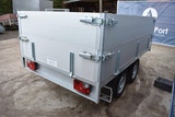 Minituur van Aanhangwagen BW Trailer 750kg 300x150x70cm Nieuw