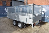 Minituur van Aanhangwagen Kipper BW Trailer 750kg 250x150x100cm Nieuw