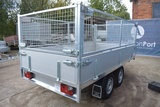 Minituur van Aanhangwagen Kipper BW Trailer 750kg 250x150x100cm Nieuw