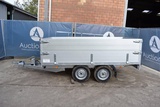 Minituur van Aanhangwagen Kipper BW Trailer 750kg 300x150x70cm Nieuw