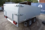 Minituur van Aanhangwagen Kipper BW Trailer 750kg 300x150x70cm Nieuw