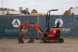 Minituur van Minigraver Kubota U10-3 Diesel 2021