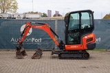 Minituur van Minigraver Kubota KX016-4 Diesel 2018