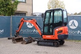 Minituur van Minigraver Kubota KX016-4 Diesel 2018