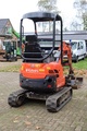 Minituur van Minigraver Kubota U17-3α Diesel 11.8kW 2018