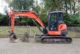 Minituur van Rupsgraafmachine Kubota U55-4 Diesel 33.8kW 2017